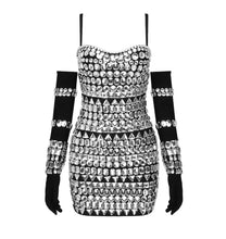 Load image into Gallery viewer, “DIAMOND CLUSTER” dress
