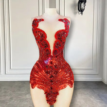 Load image into Gallery viewer, “RED ROBIN” DRESS
