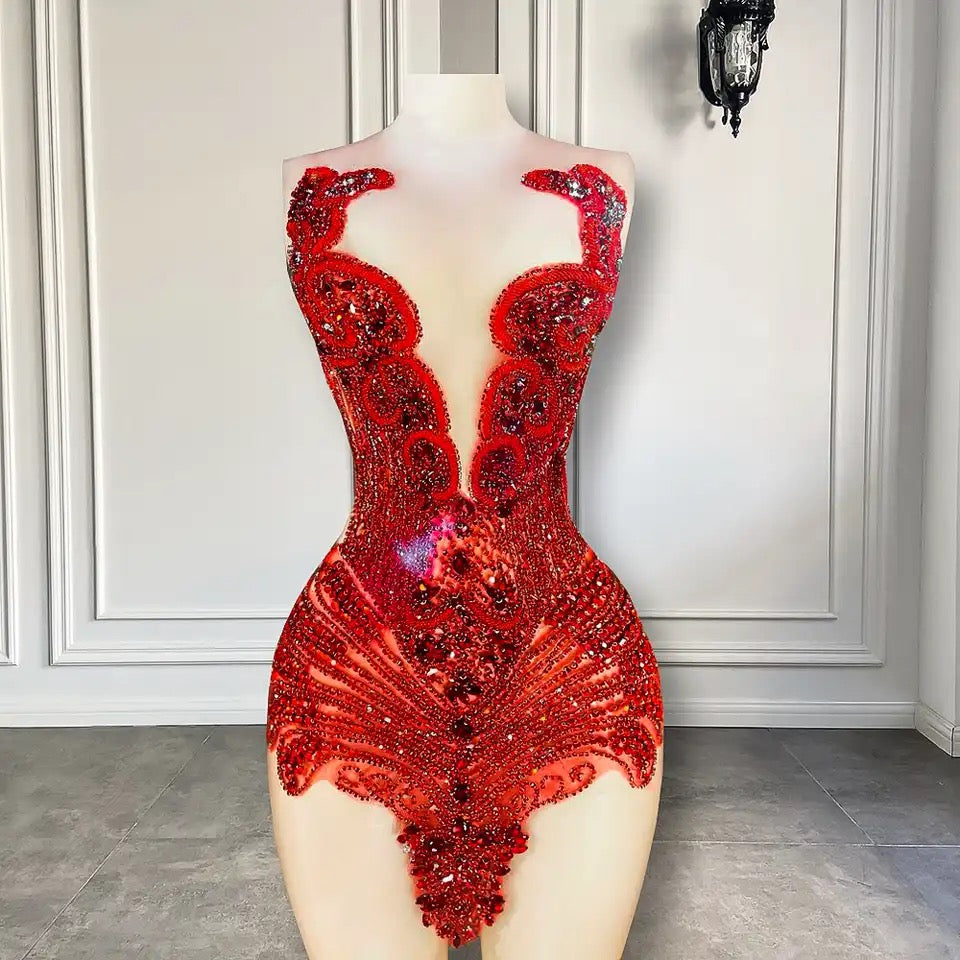 “RED ROBIN” DRESS